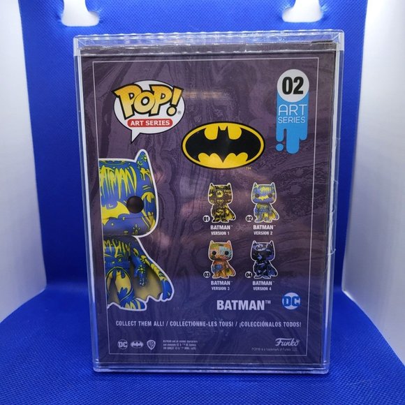 DC Batman (Blue & Yellow) Art Series Target Exclusive Funko Pop - Picture 3 of 9